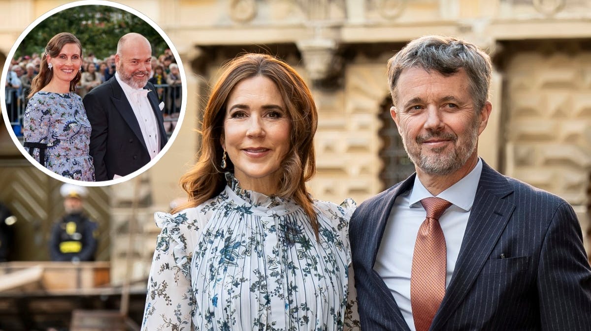 Anne og Anders Holch Povlsen samt kongeparret.