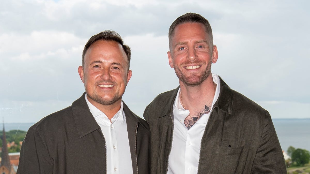 Thomas Evers Poulsen og Sæþór Kristínsson.