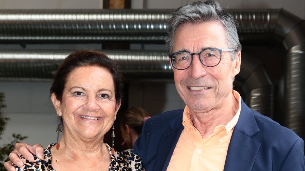 Anne-Mette Rasmussen og Anders Fogh Rasmussen