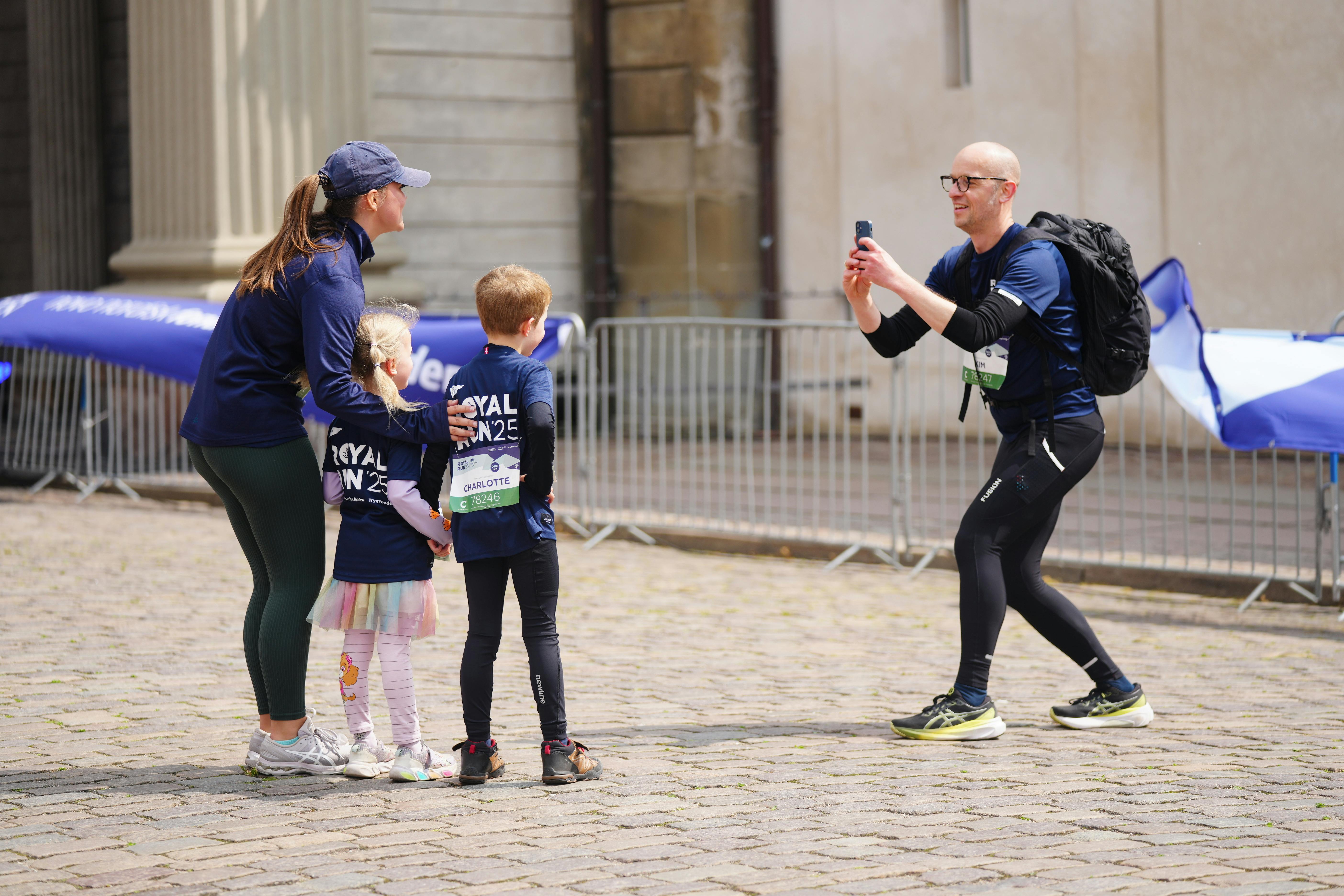 De tre kongebørn prinsesse Isabella, prinsesse Josephine og prins Vincent løber Royal Run i København, mandag den 9. juni 2025. Det er syvende gang, at Royal Run afholdes på tværs af landet. Royal Run 2025 har det højeste antal tilmeldte nogensinde: 97.500 er samlet tilmeldt i de fem værtsbyer.