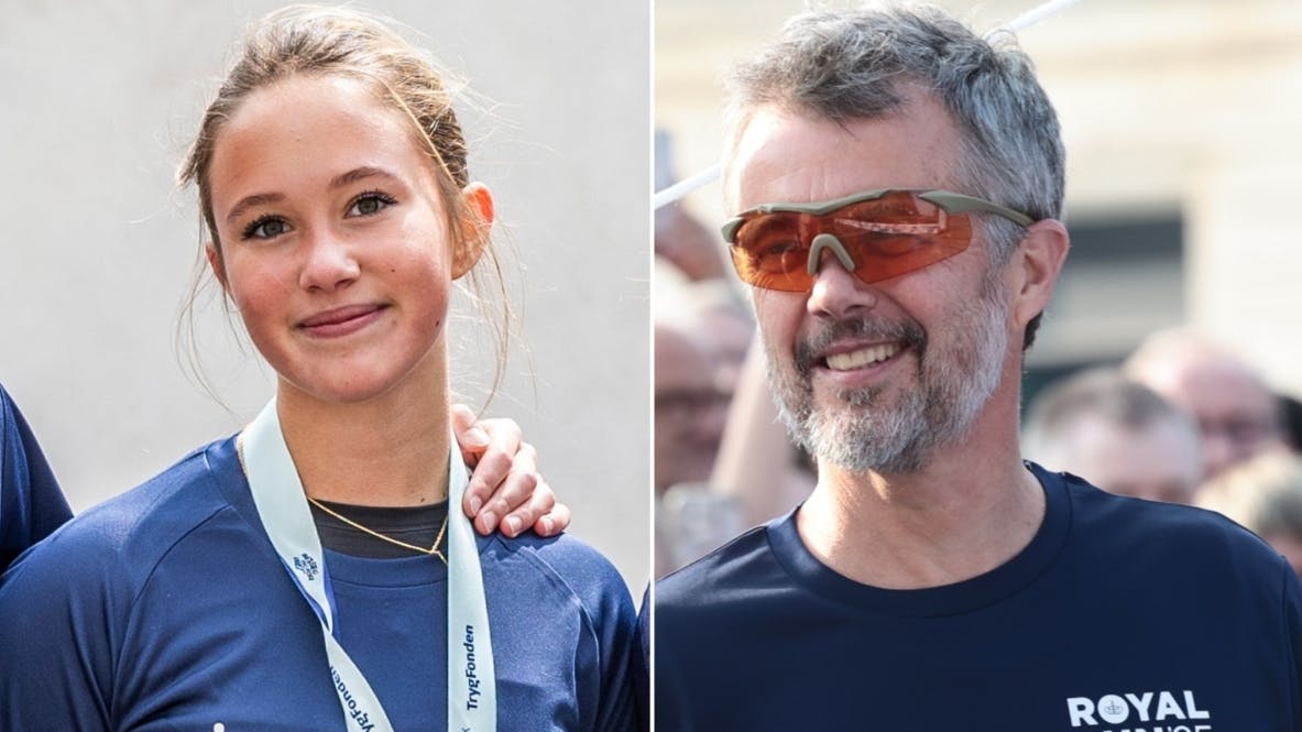 Prinsesse Josephine og kong Frederik.