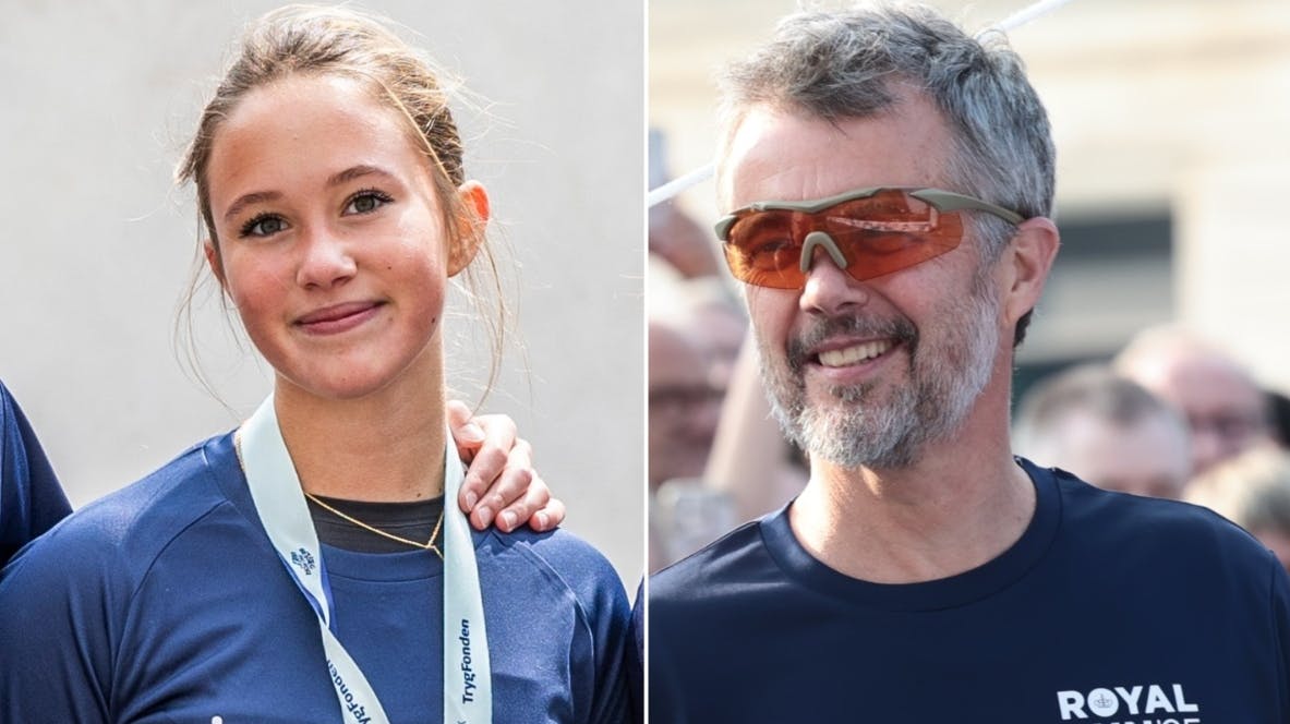 Prinsesse Josephine og kong Frederik.