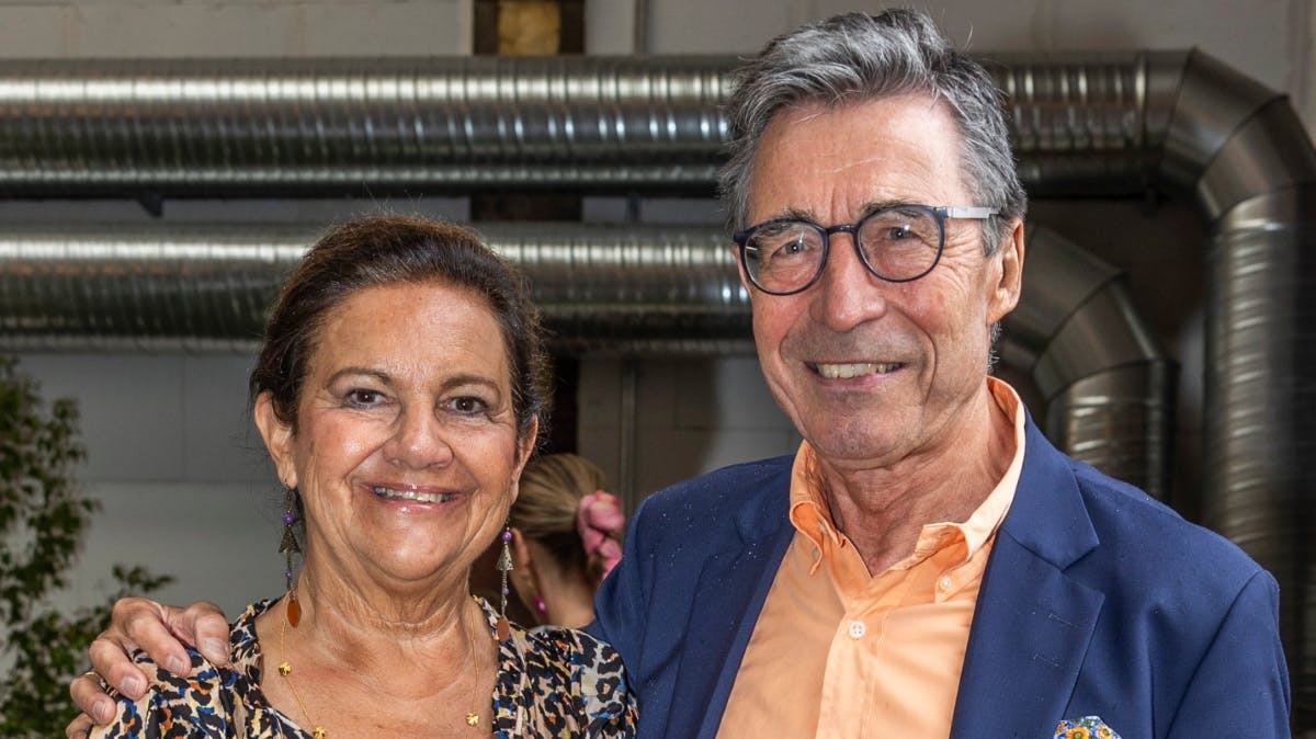 Anne-Mette Rasmussen og Anders Fogh Rasmussen