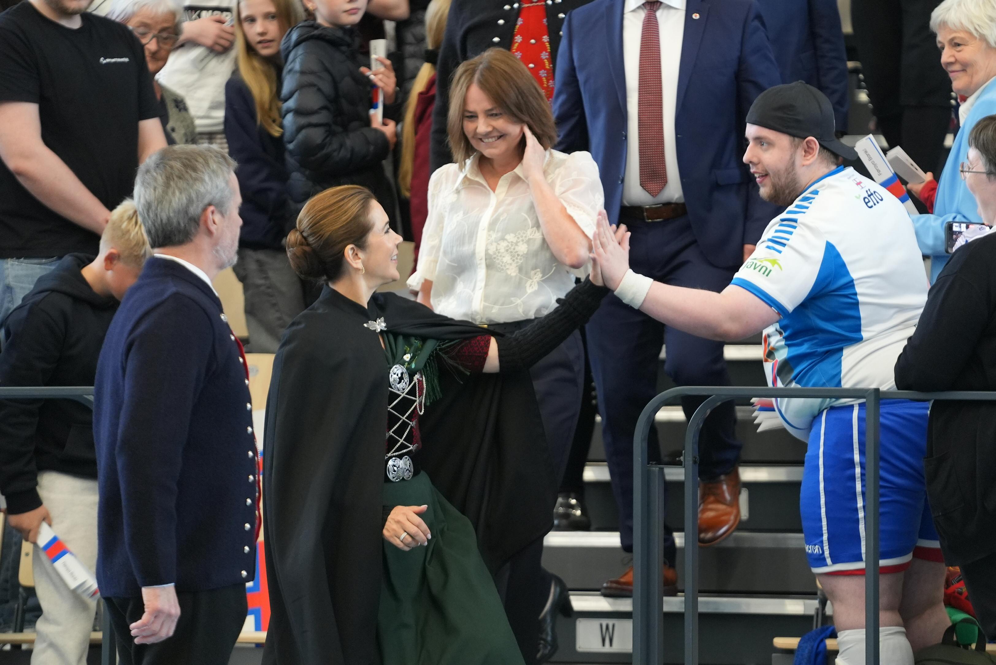 STRAX BILLEDEKong Frederik og dronning Mary _FaeroerneBilledet er ikke billedbehandletFOTO: Hanne Juul/ Aller Foto & Video