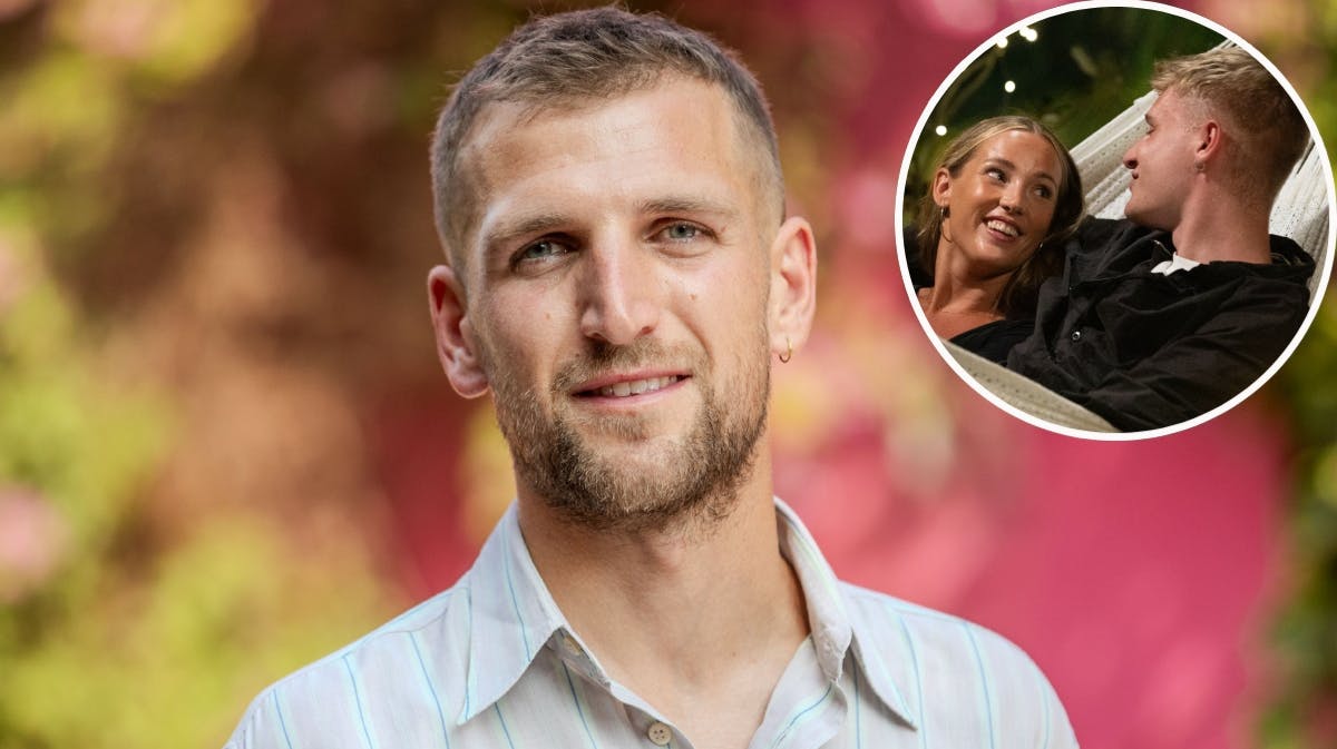 Nicolaj samt Mai og Alexander i "Bachelorette"