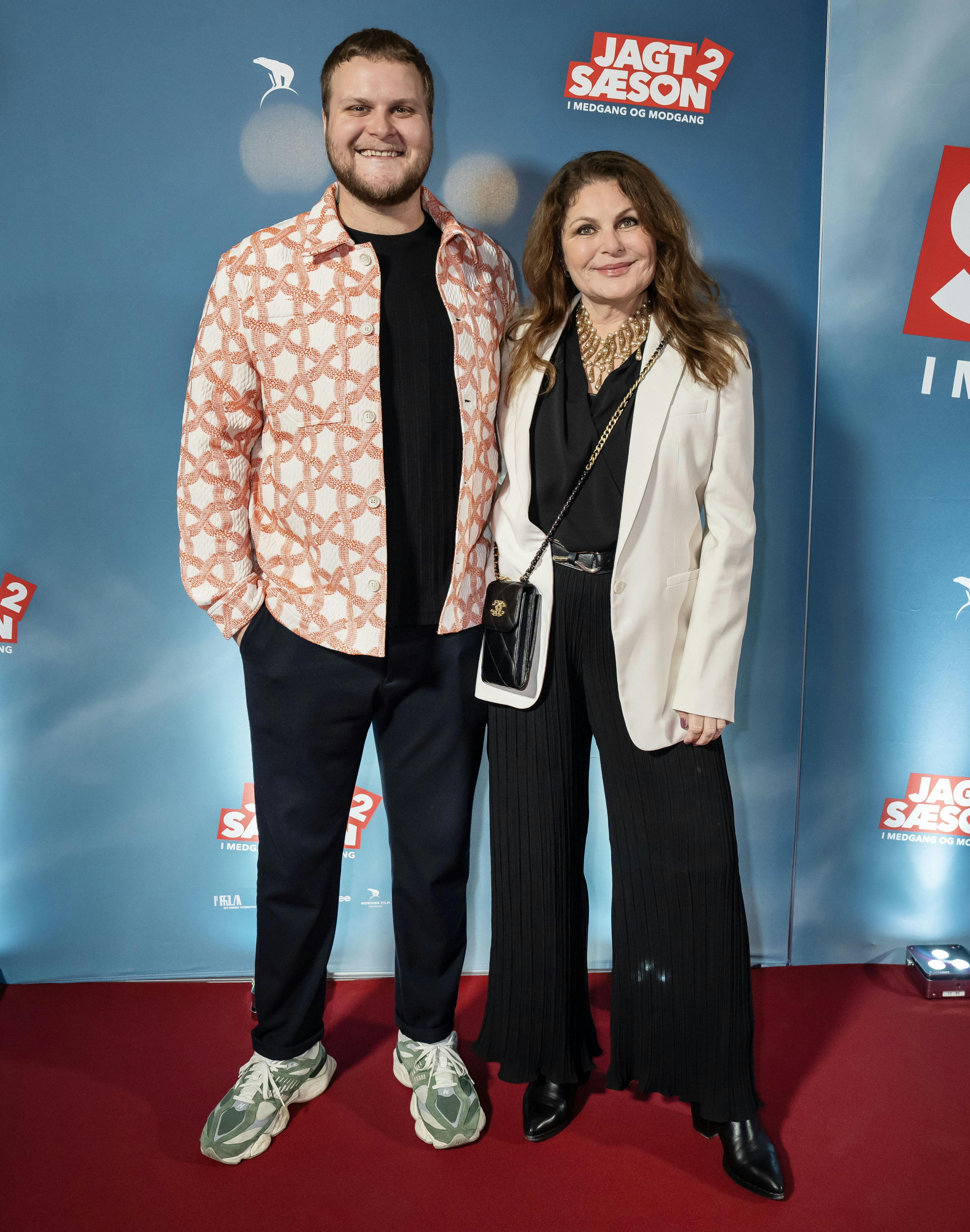 Adam og Sara Blædel til premieren på "Jagtsæson 2".