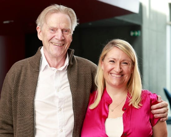 Jesper Christensen og Barbara Toopsøe-Rothenborg.