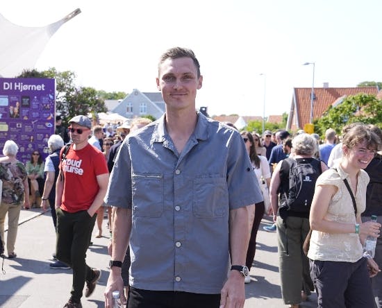 Viktor Axelsen til Folkemødet på Bornholm.