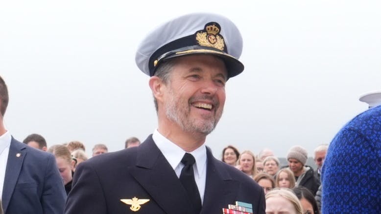 Kong Frederik. 