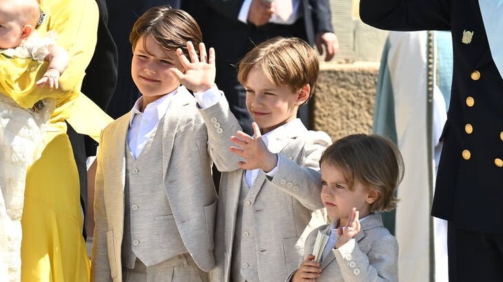 Prins Gabriel, Alexander og Julian