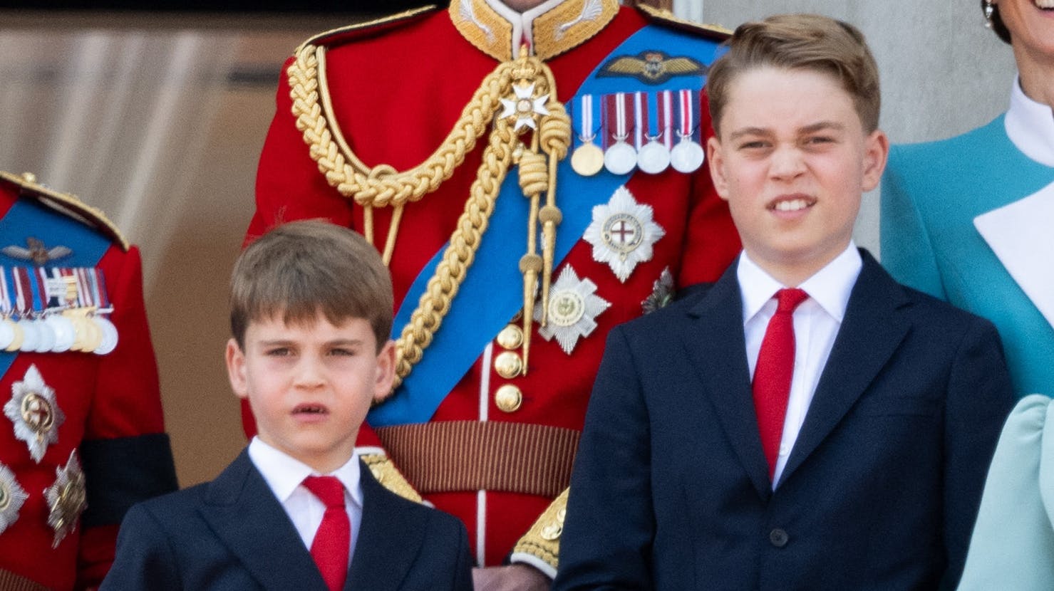 Prins Louis og prins George.