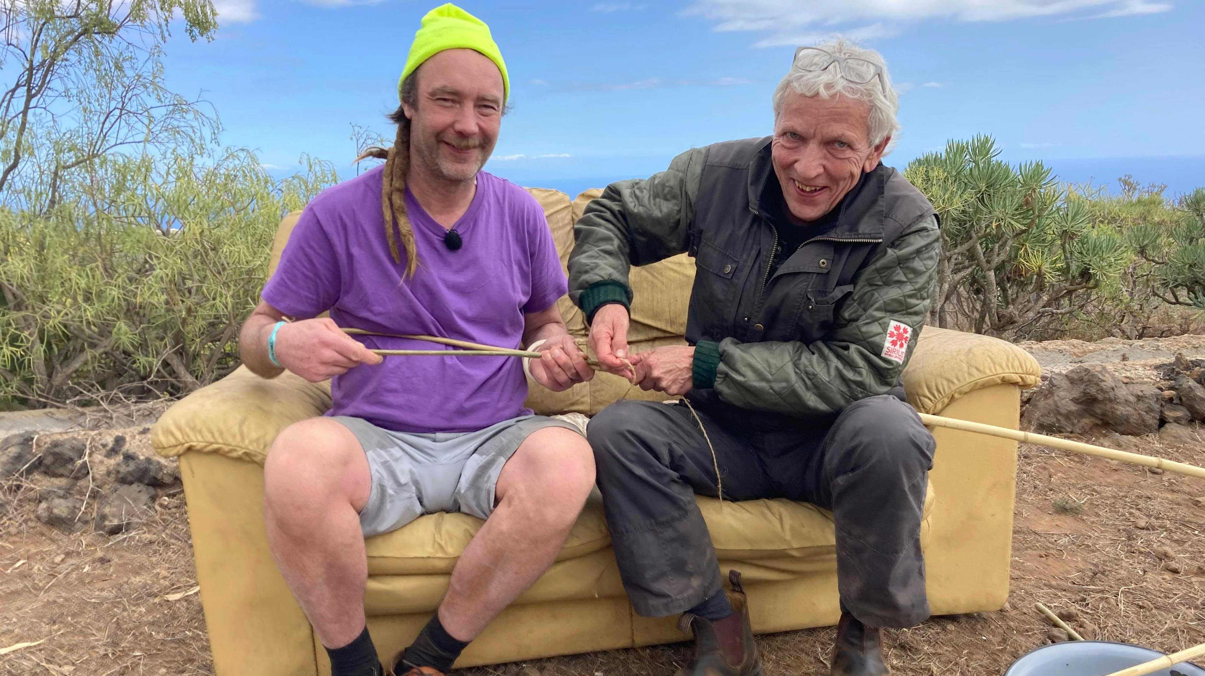 Nikolaj Kirk og Jørgen Skouboe i "Nak & Æd".