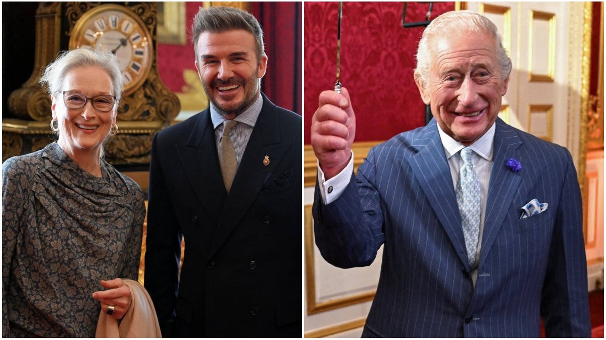 Stjerner møder kong Charles til markeringen af King's Foundation Awards