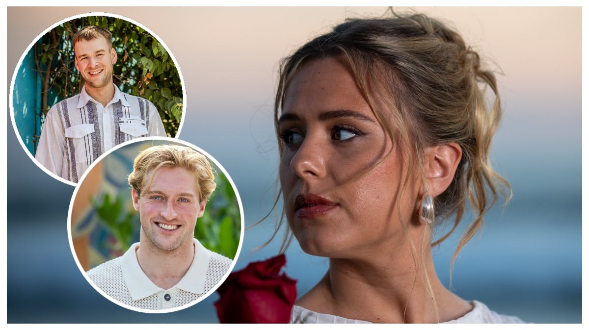 Anton, Victor Emil og Emma fra "Bachelorette."