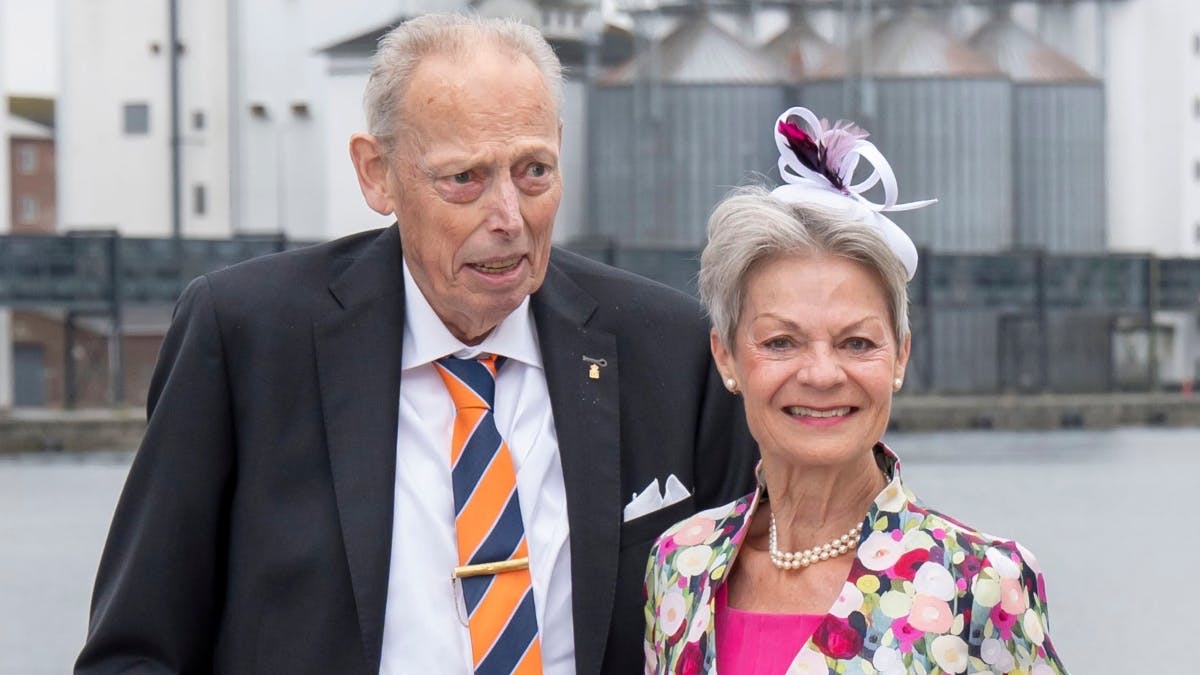 Greve Ingolf og grevinde Sussie af Rosenborg.&nbsp;