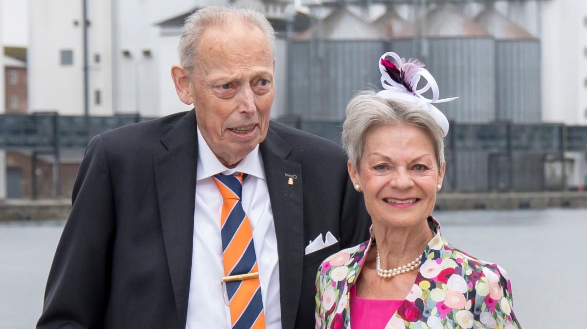 Greve Ingolf og grevinde Sussie af Rosenborg. 