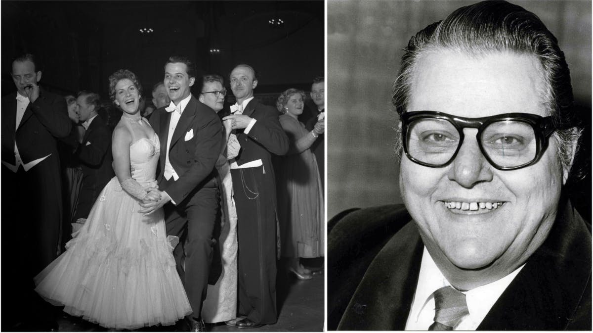 Poul Bundgaard med hustruen Bente.