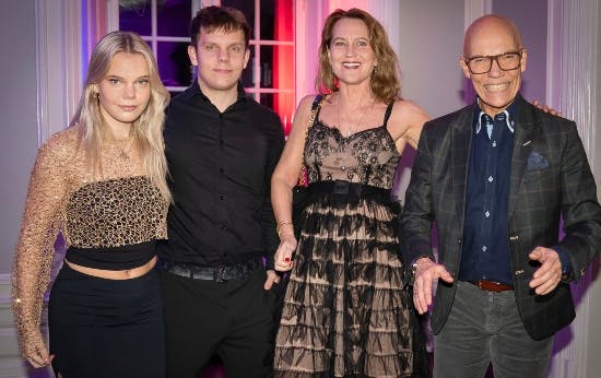 Isabella, Nikolai, Anette og Jens Werner.