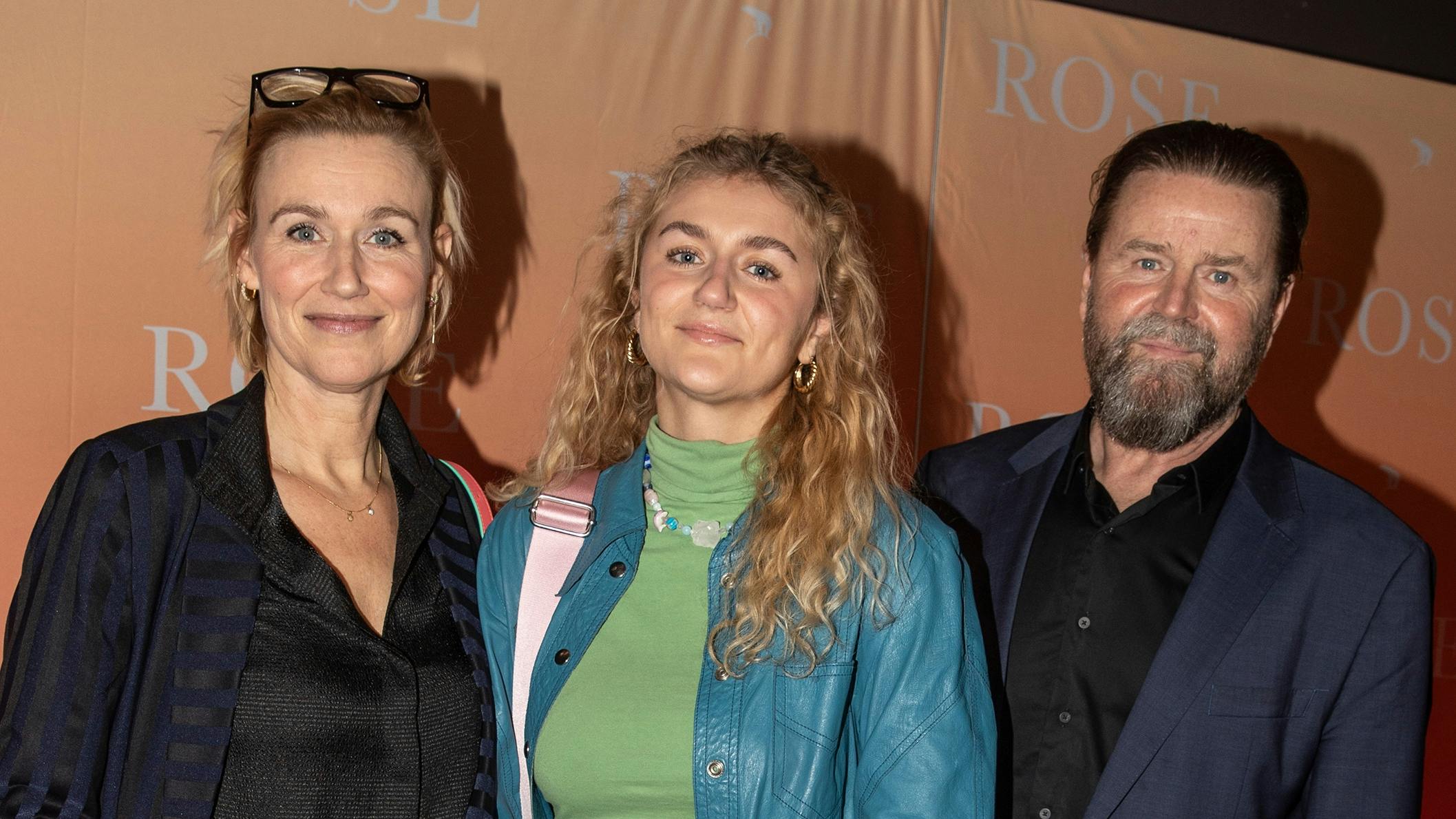 Xenia Lach-Nielsen og Peter Gantzler sammen med datteren Rosa.&nbsp;