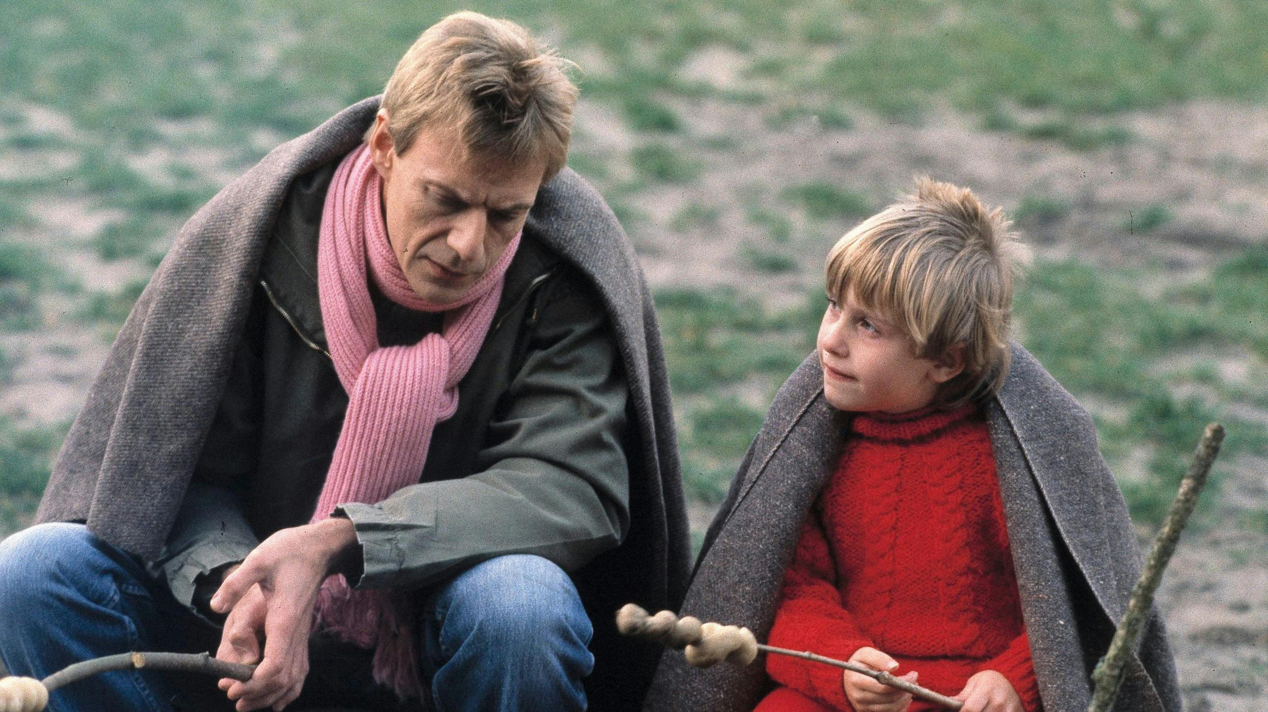 Nana og hendes far i serien "Nana".