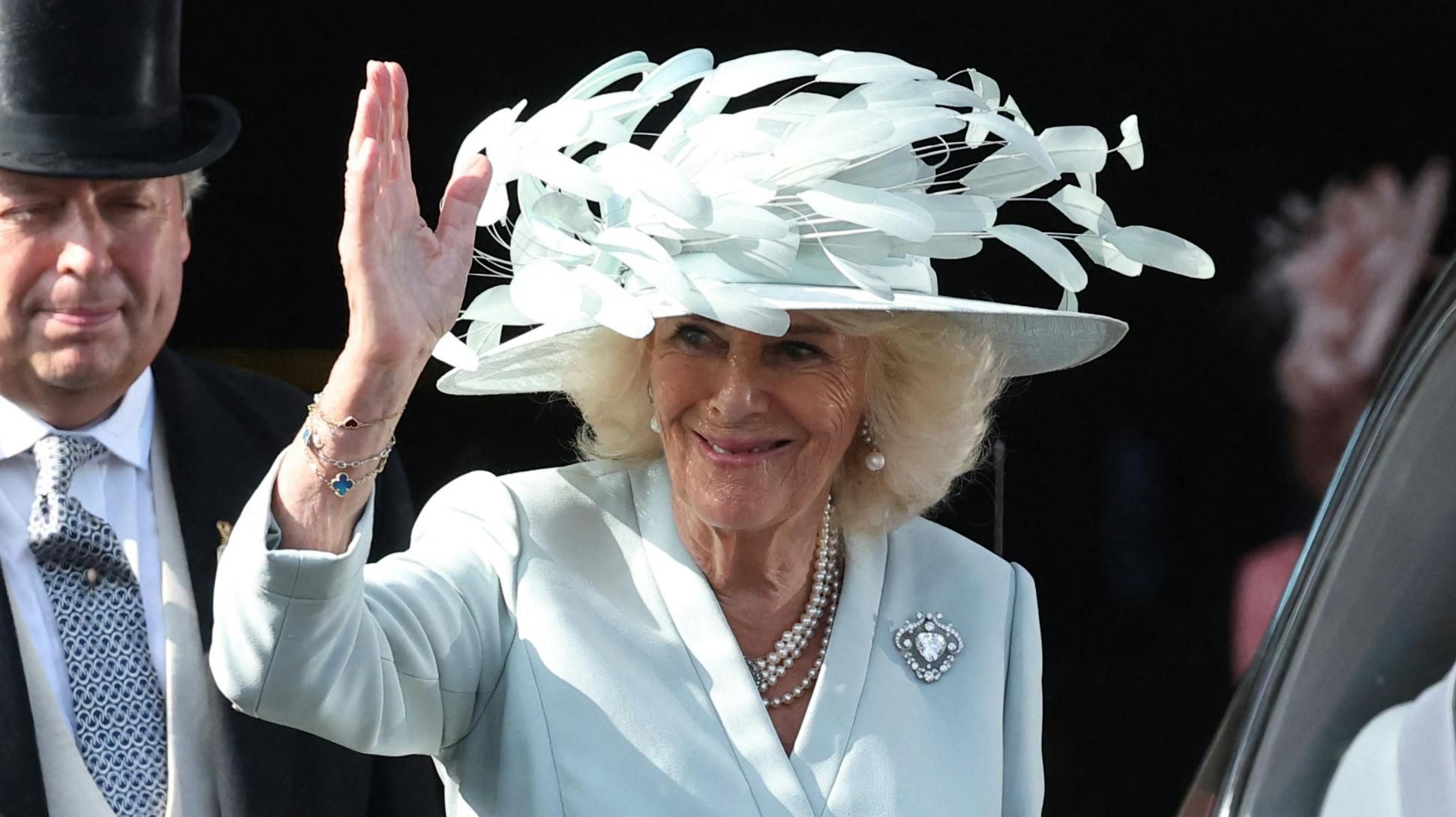 Dronning Camilla. 