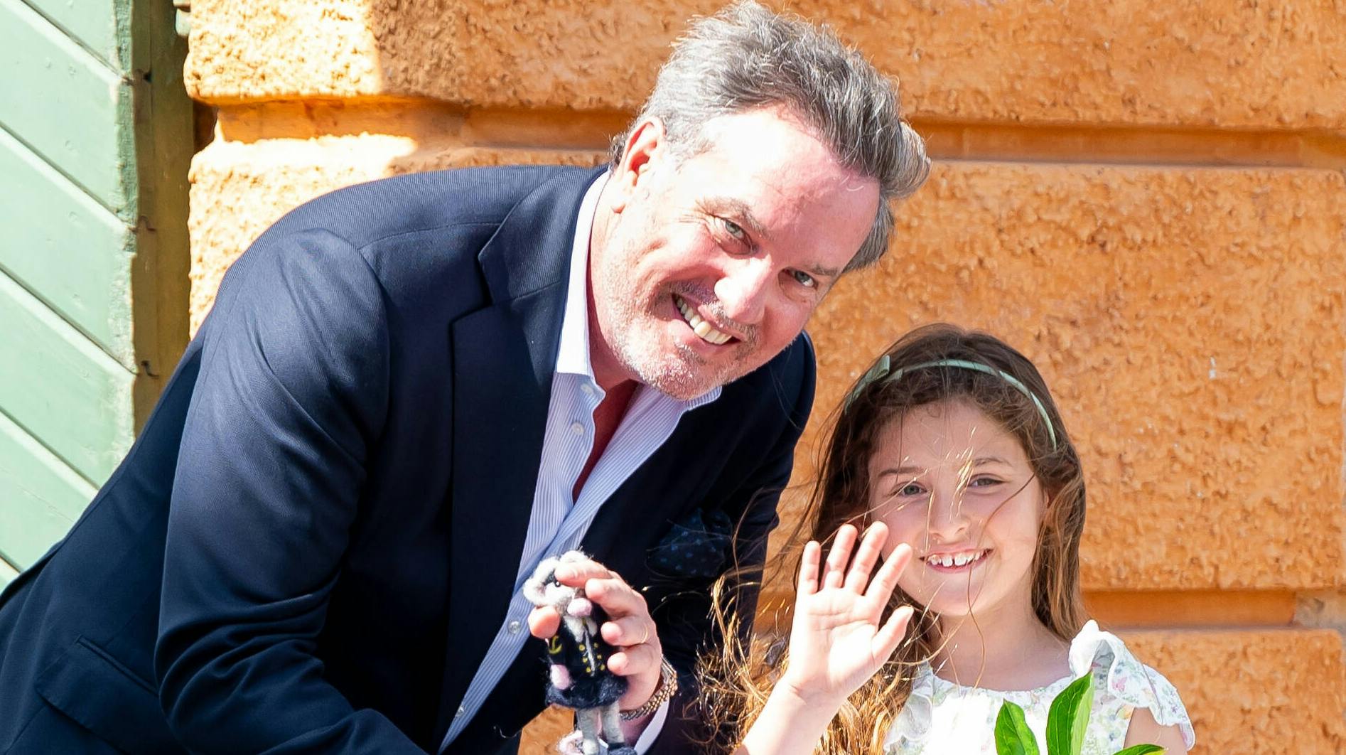 Chris O'Neill og prinsesse Adrienne. 