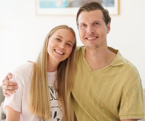 Nana og Frederik Ritz Krarup.