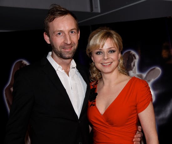 Lene Maria Christensen med sin mand Anders Bach Petersen.