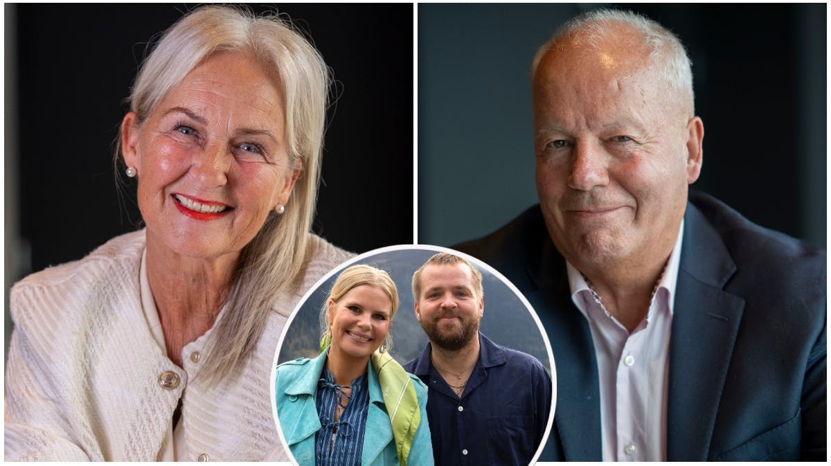 Lise-Lotte og Frank i "Hotel Romantik"