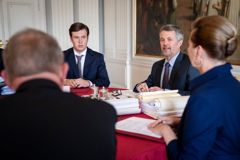 Kronprins Christian til statsråd 20. juni 2025.