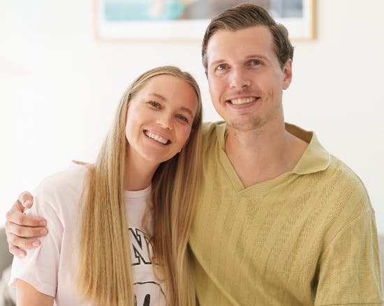 Nana og Frederik Ritz Krarup.