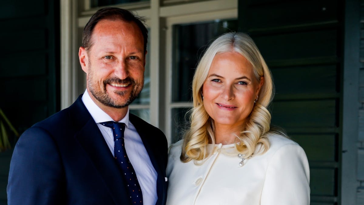 Kronprins Haakon og kronprinsesse Mette-Marit.