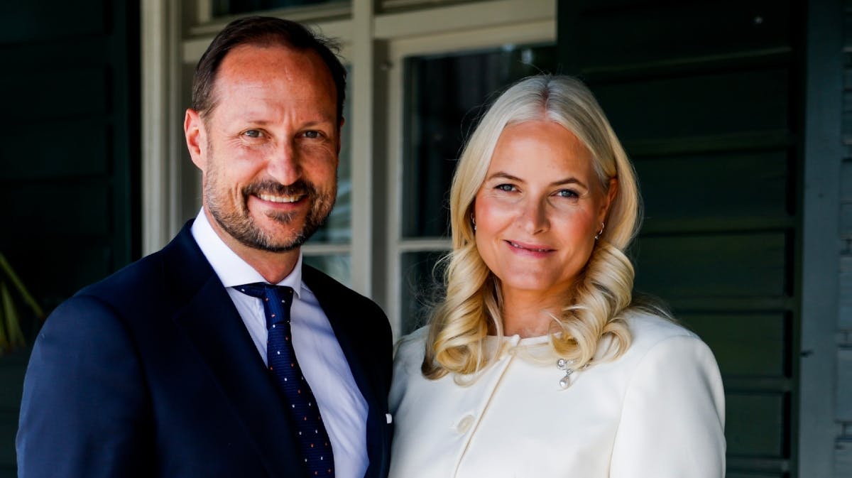 Kronprins Haakon og kronprinsesse Mette-Marit.