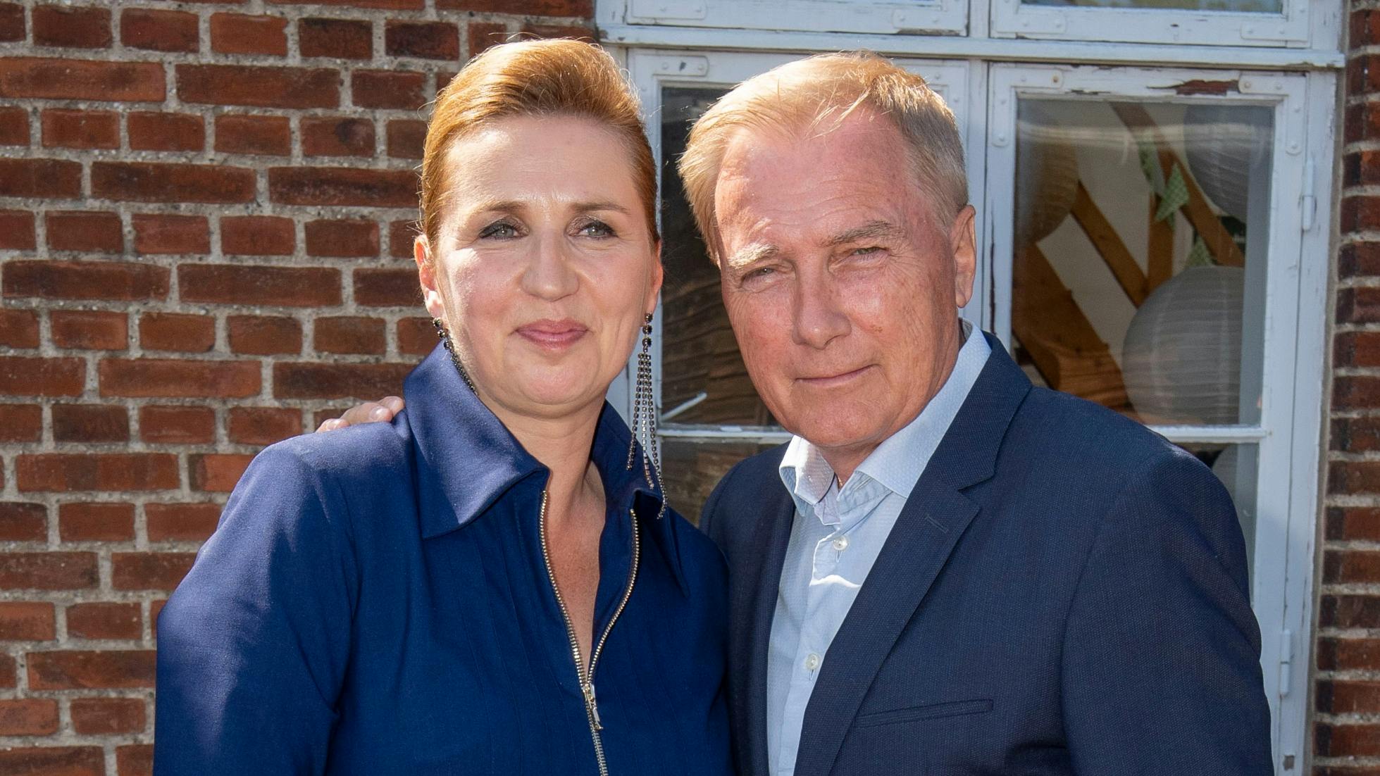 Mette Frederiksen og Peter Qvortrup Geisling. 