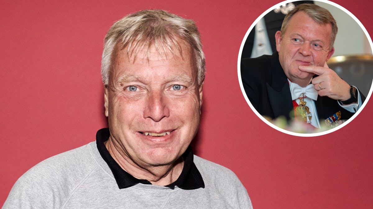 Uffe Elbæk og Lars Løkke Rasmussen. 