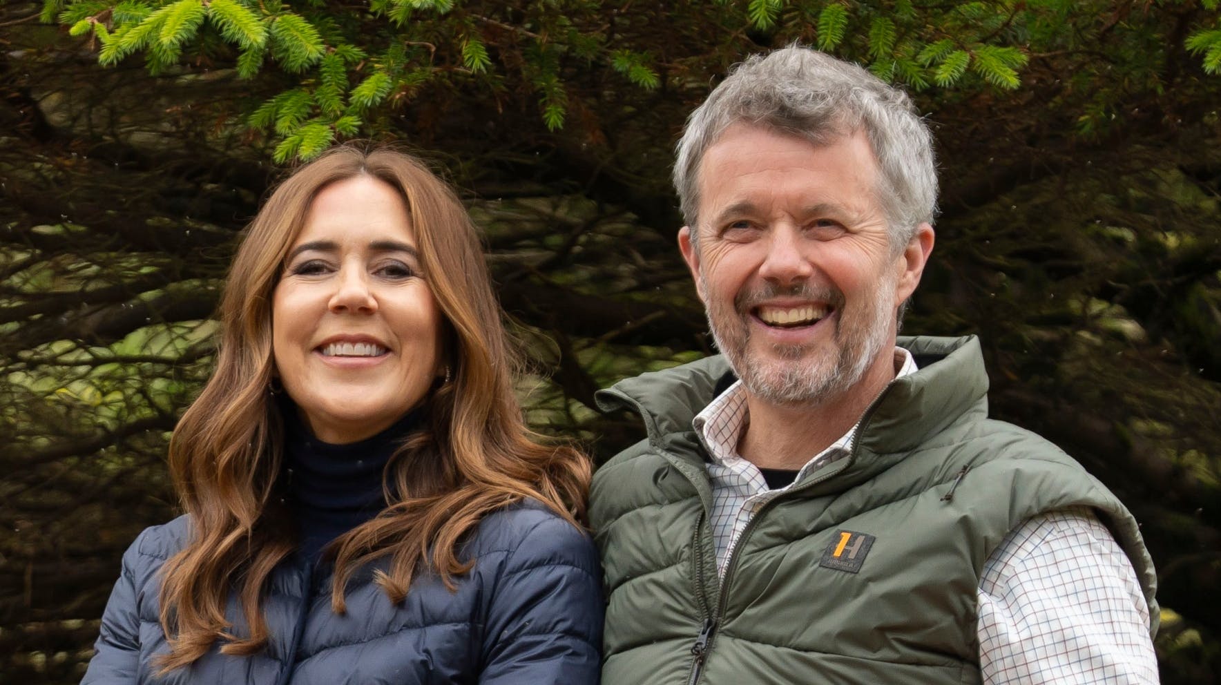 Dronning Mary og kong Frederik.