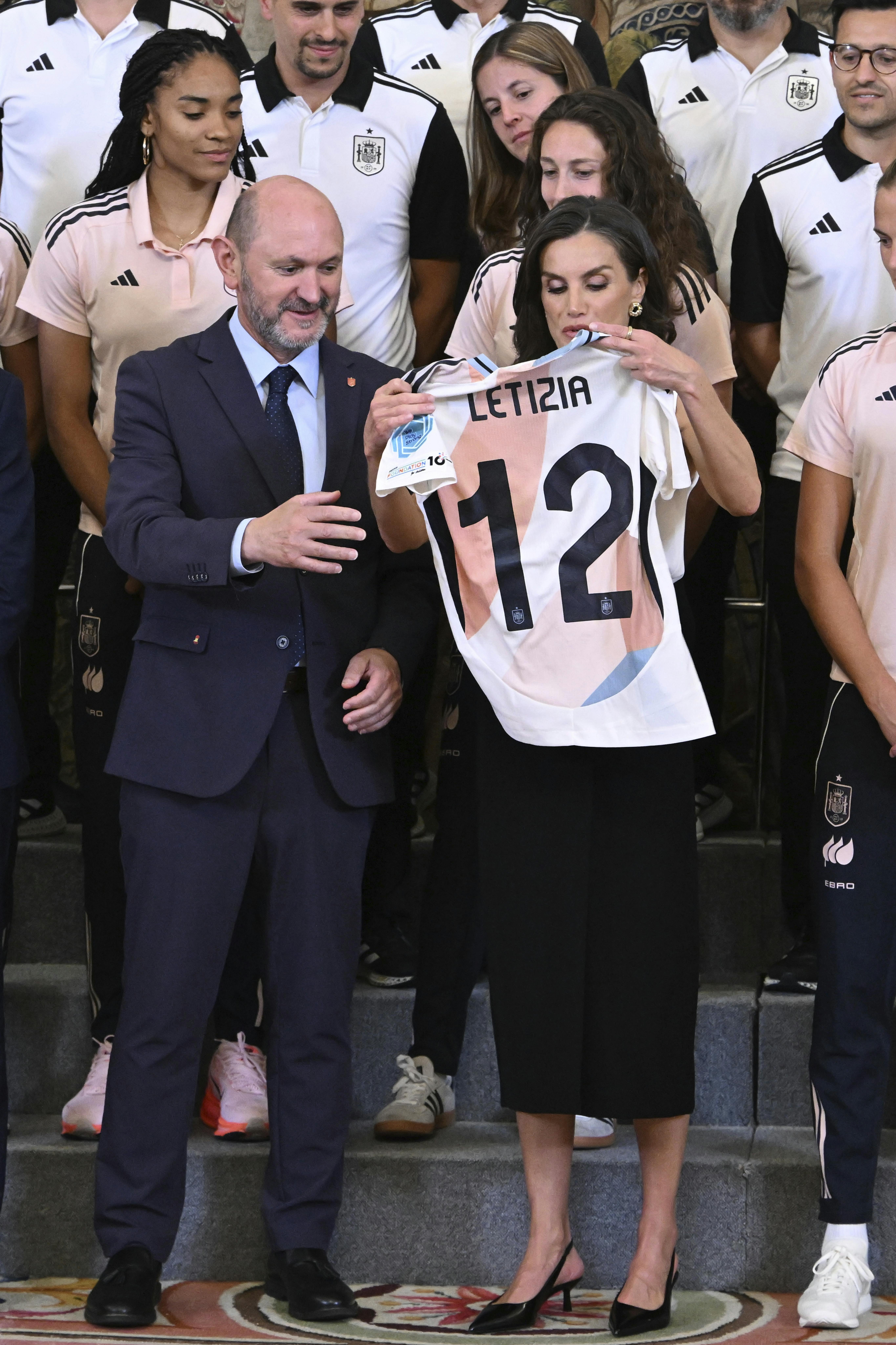 Den personlige gave var et hit hos dronning Letizia.