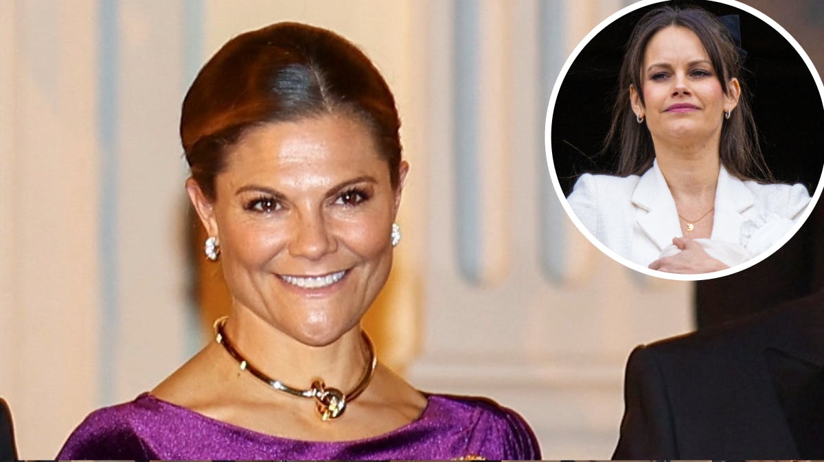 Kronprinsesse Victoria og prinsesse Sofia.