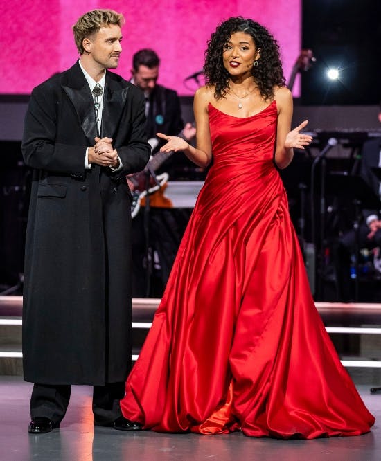 Cilia Trappaud og Martin Johannes Larsen.