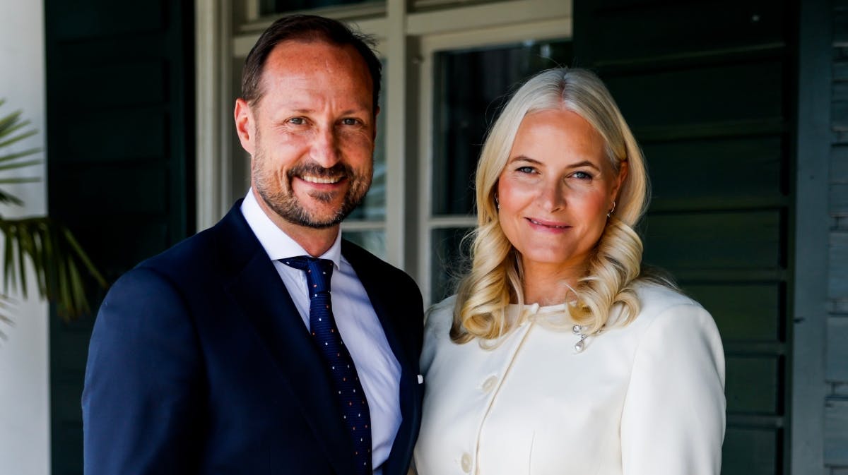 Kronprins Haakon og kronprinsesse Mette-Marit.