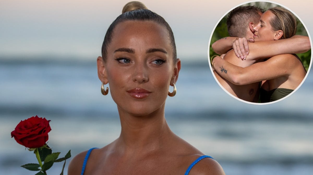 Mai samt Mai og Nicolaj i "Bachelorette"