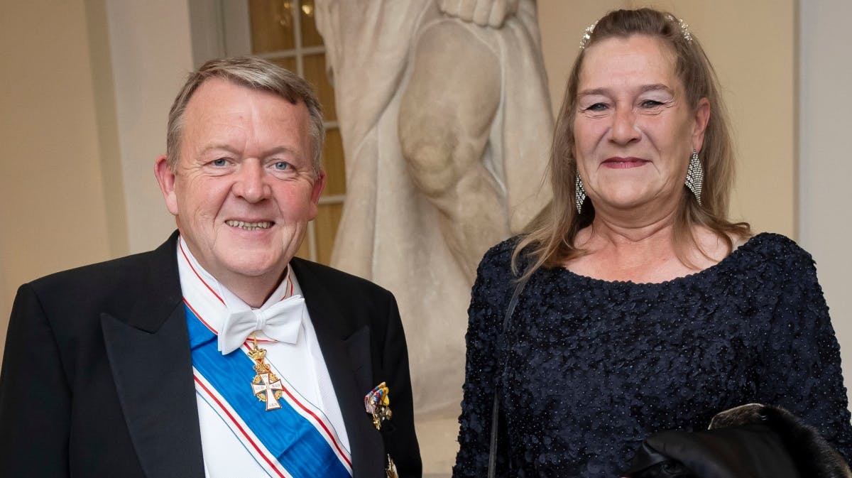 Lars Løkke Rasmussen og Sólrun Jákupsdóttir Rasmussen