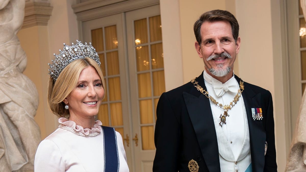Marie-Chantal og Pavlos De Gréce.&nbsp;