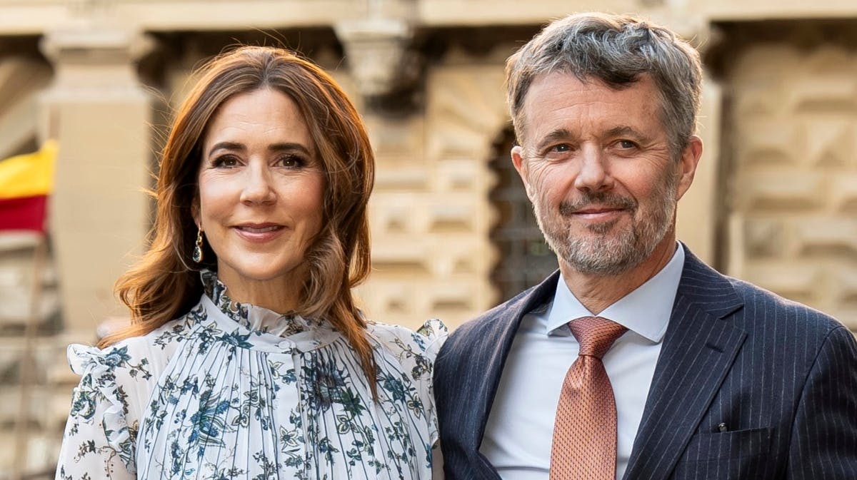 Dronning Mary og kong Frederik