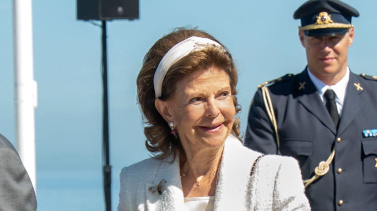 Dronning Silvia.