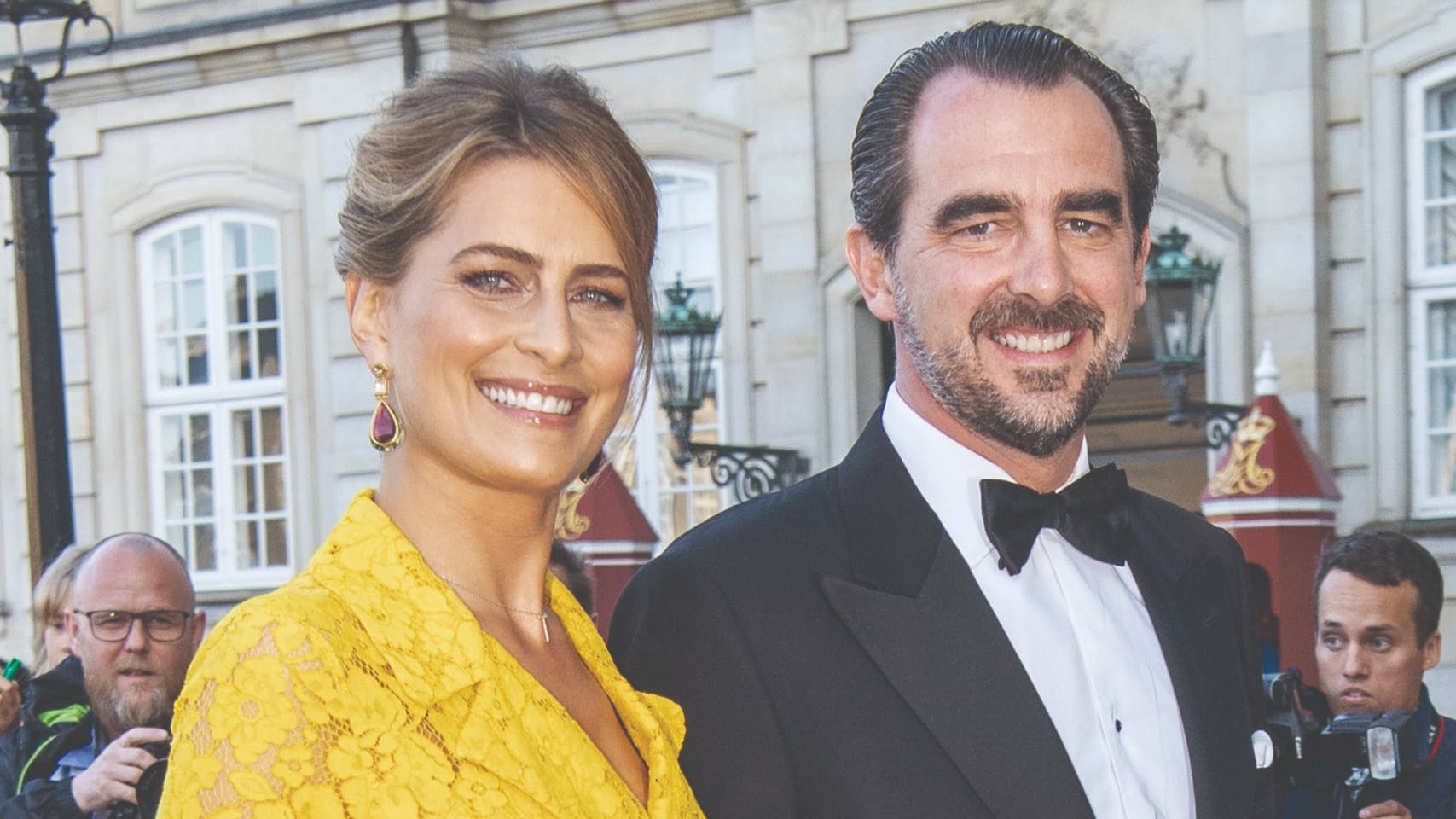 Prinsesse Tatiana og Nikolaos de Grece.&nbsp;