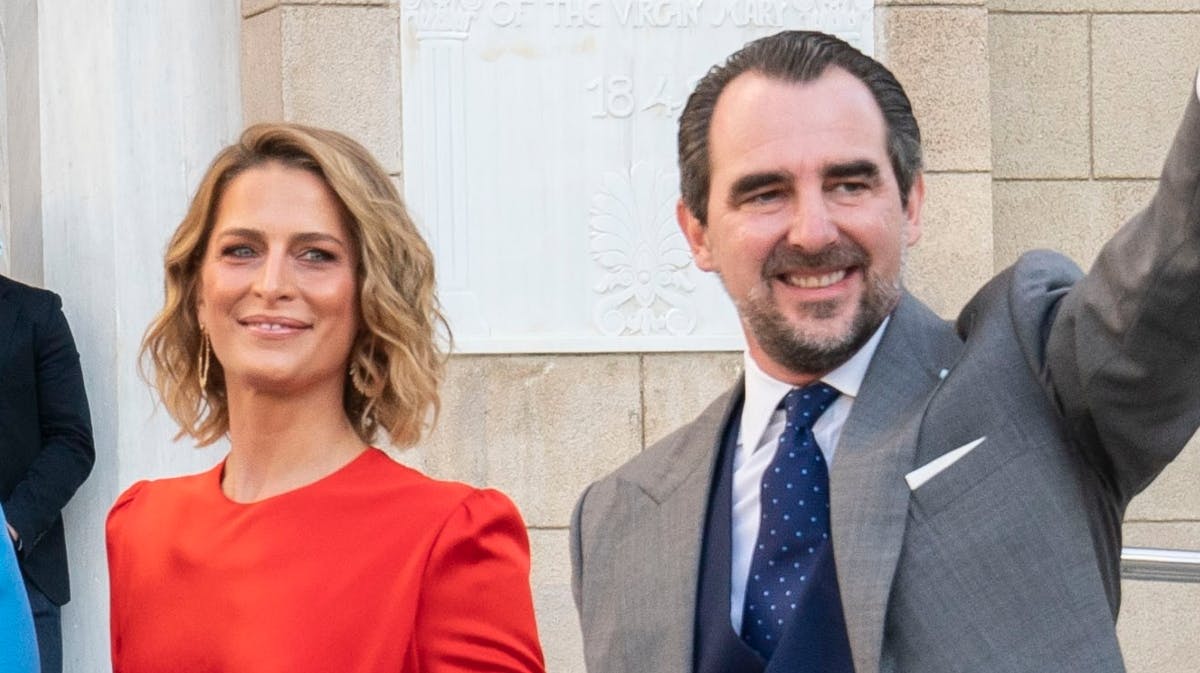 Prinsesse Tatiana og Nikolaos de Grece.