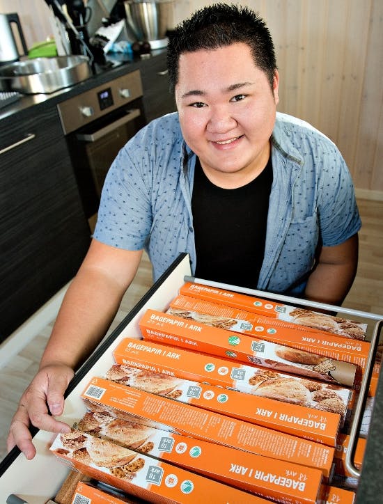Micki Cheng i 2015, hvor han deltog i Den store bagedyst.