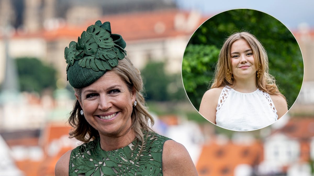 Dronning Maxima og prinsesse Ariane.