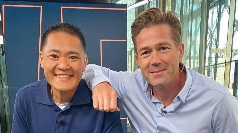 Micki Cheng og Johannes Langkilde.